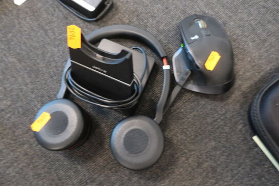 Headset JABRA samt mus