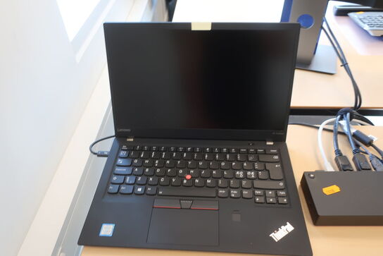 Bærbarcomputer LENOVO Thinkpad X1 Carbon med dockingstation