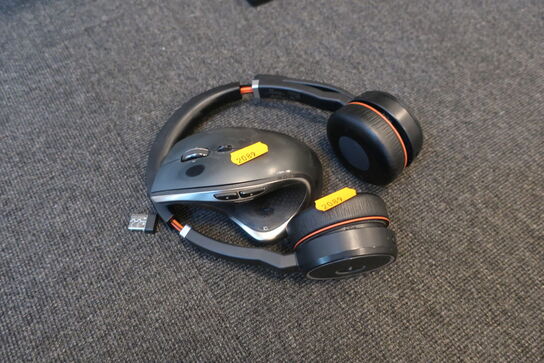 Headset JABRA samt mus