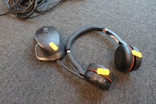 Headset JABRA samt mus