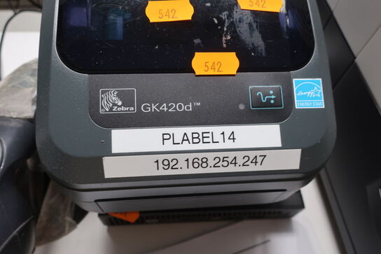 Labelprinter ZEBRA GK420d