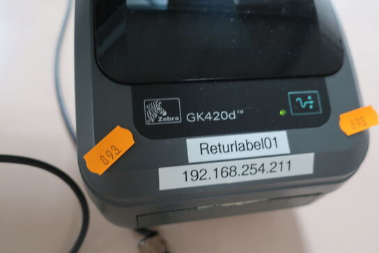 Labelprinter ZEBRA GK420d