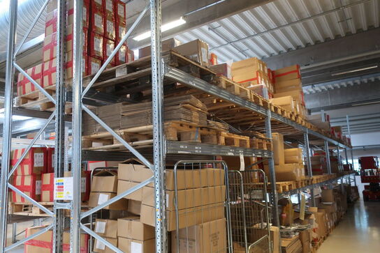 12 fag pallereoler uden indhold