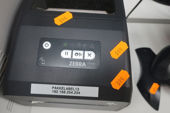 Labelprinter ZEBRA ZD421