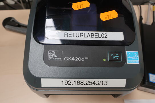 Labelprinter ZEBRA GK420d