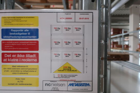 16 fag pallereoler uden indhold