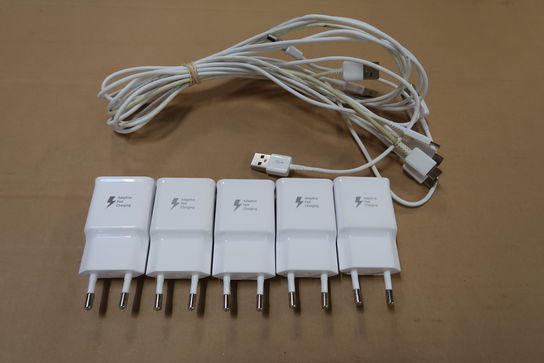 5 x Samsung USB-C Fast Charger