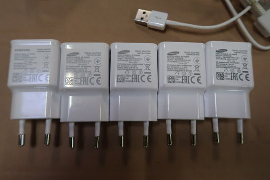 5 x Samsung USB-C Fast Charger