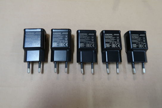 5 x Samsung USB-C Fast Charger