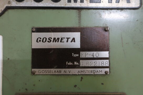 Excentrisk presse, GOSMETA EP-40