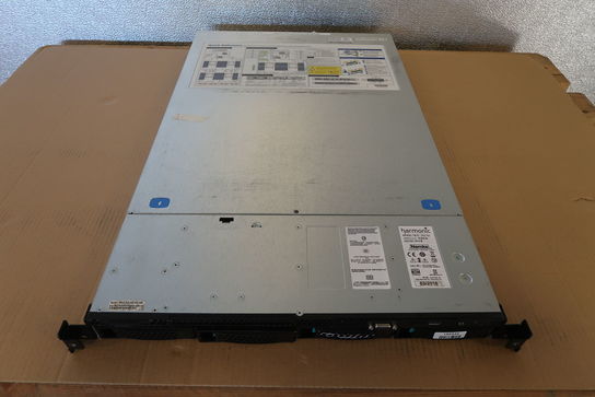 Harmonic Server 1U server med 2 x CPU