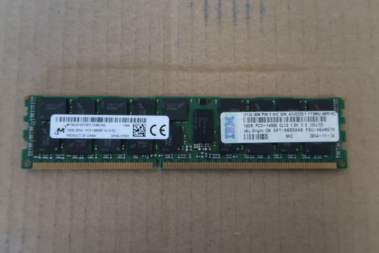 2 x 16GB DDR3 Server RAM