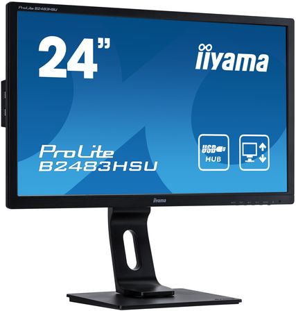 iiyama ProLite B2483HSU 24" skærm