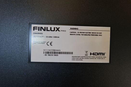 FINLUX UMH65UG02 65" monitor