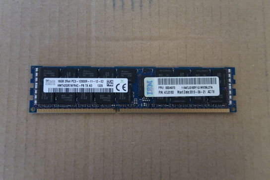 4 x 16GB DDR3 Server RAM