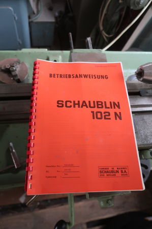 Revolverdrejebænk SCHAUBLIN 102-80