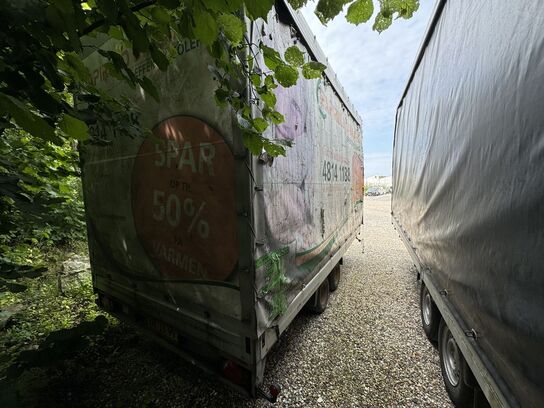 HUMBAUR HT 30 boogietrailer med høj presenning