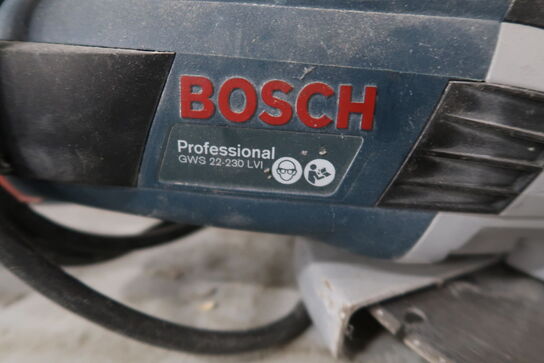 Vinkelsliber, Bosch GWS 22-230 LVI