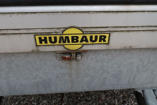 HUMBAUR HT 356124 boogietrailer med høj presenning