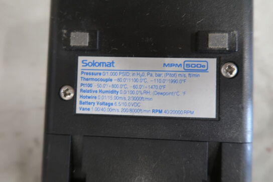 Solomatt MPM 500E Multi-Function Environmental Measurement Meter