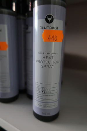 4 stk. Heat protection spray HH SIMONSEN