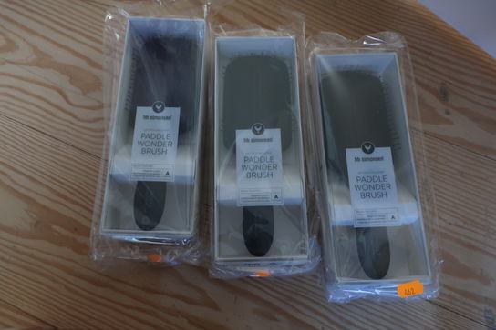 3 Stk. Paddle wonder brush HH SIMONSEN 