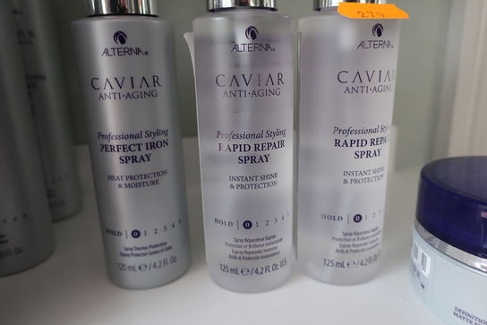 1 stk. varmebeskyttende spray samt 2 stk. repair spray ALTERNA CAVIAR