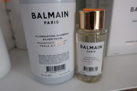 Hårshampoo samt hårserum BALMAIN