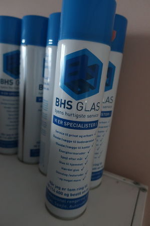 5 stk. Professionel regngøringmiddel til glas BHS GLAS