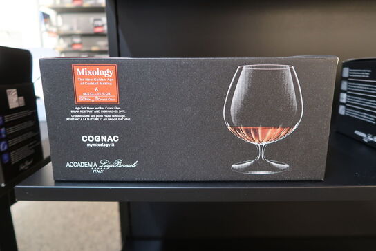 6 stk. Luigi Bormioli Mixology cognacglas 46,5 cl