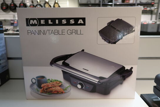 Melissa - Paninigrill - 1600 Watt - Justerbar termostat