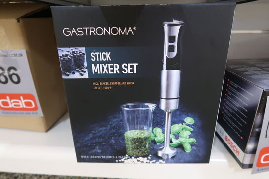 Gastronoma Stavblender Med Tilbehør 1000W