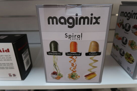 Magimix spiralizer sort rustfrit stål