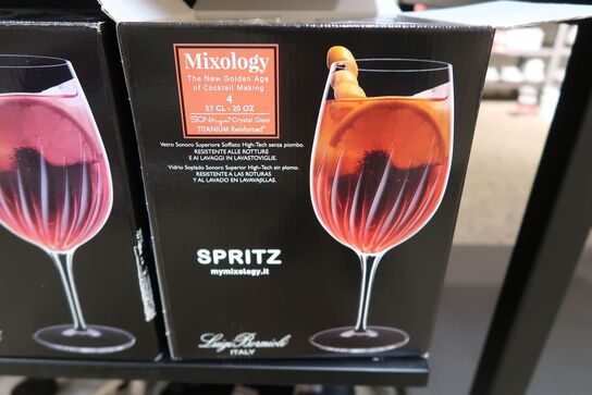 7 stk. Luigi Bormioli Mixology spritzglas 4 stk. 57 cl