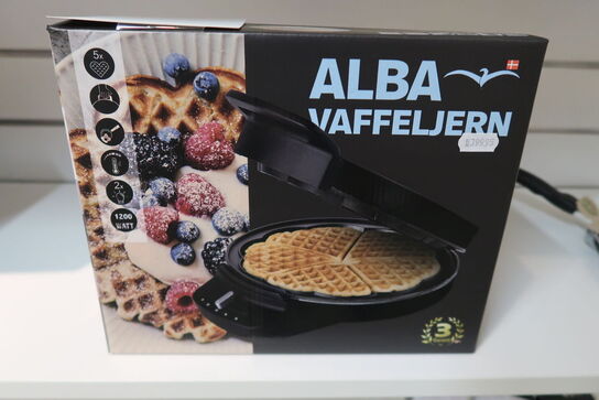 ALBA vaffeljern Til 5 Hjerter