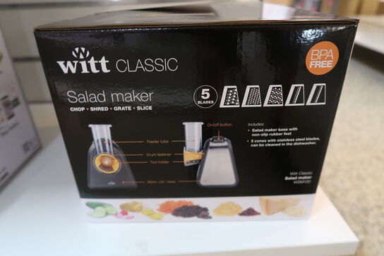 Witt Classic Salad Maker råkostapparat sølv