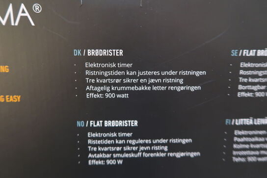 Gastronoma Brødrister 900 W