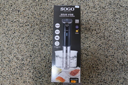 SOGO SVI-SS-5750 Sous Vide Koge Stav