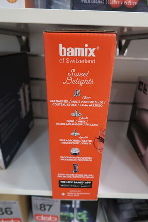 Bamix Stavblender Sweet Delights 200W D, sort