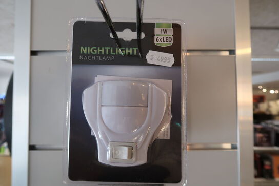 9 stk. Nightlight 