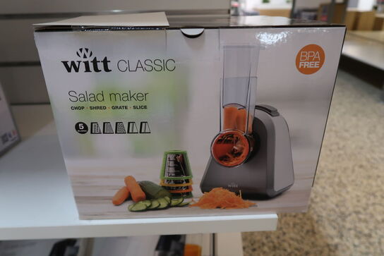 Witt Classic Salad Maker råkostapparat sølv