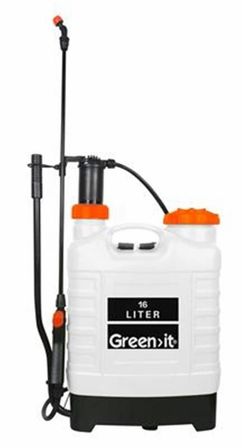 Green>it - Rygsprøjte med pumpe, 16 liter