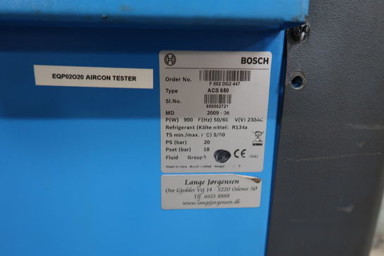 Klimaservicestation, Bosch ACS 650