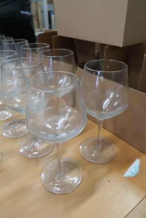 Diverse vinglas og champagneglas