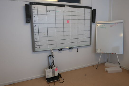 SMARTBoard DViT m. BENQ projektor og 2 stk. whiteboard