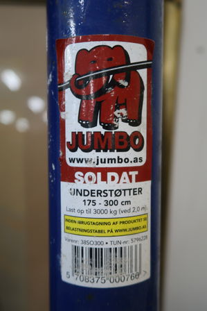 Understøtter (Soldat) JUMBO