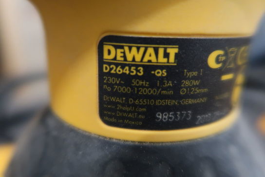 Excentersliber DEWALT D26453