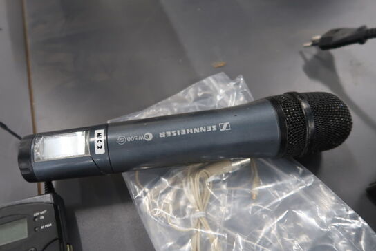 4 channel wireless microphones SENNHEISER EW300 G2