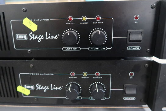 2 pcs. Amplifiers IMG Stageline STA-122