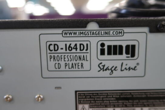 CD player IMG Stageline CD164DJ